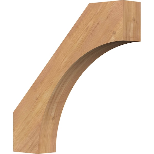 Ekena Millwork 3 1/2"W x 20"D x 20"H Westlake Smooth Knee Brace, Western Red Cedar BRC04X20X20WTL00SWR - main